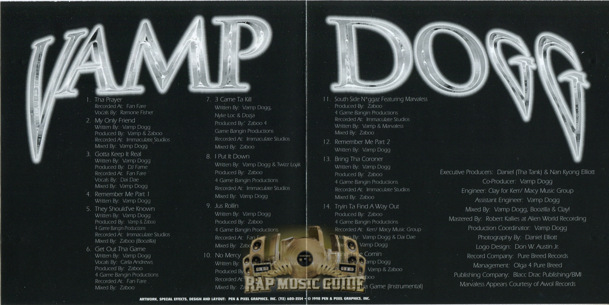 Vamp Dogg - Gotta Keep It Real: CD | Rap Music Guide